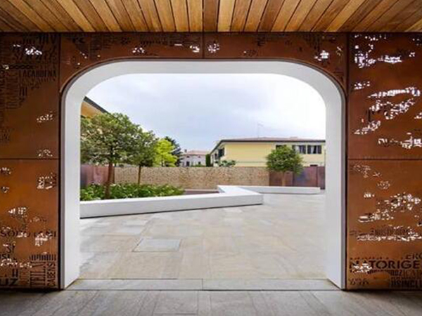 为什么选择耐候钢板耐候板镂空造型制作? 为什么选择耐候钢板耐候板镂空造型制作?