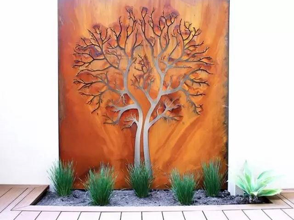 耐候钢艺术景墙发展有优势嘛? 耐候钢艺术景墙发展有优势嘛?