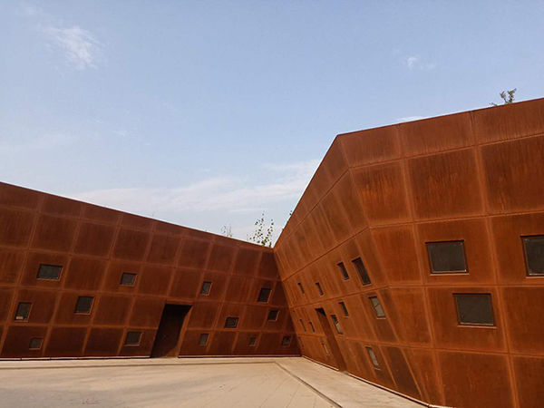 耐候钢在建筑中的表现优势! 耐候钢在建筑中的表现优势!