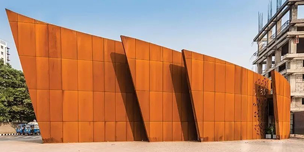 耐候钢有更好的耐腐蚀性能! 耐候钢有更好的耐腐蚀性能!